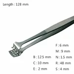 Wafer Handling Tweezer 고정밀 웨이퍼용 트위저, Rubis,RU-39S-4-SA