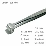 Wafer Handling Tweezer 고정밀 웨이퍼용 트위저, Rubis,RU-2LB/4-SA