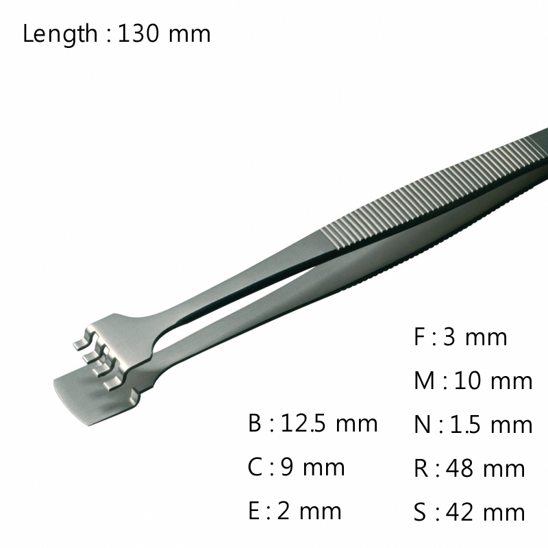 Wafer Handling Tweezer 고정밀 웨이퍼용 트위저, Rubis,RU-41LB-4-SA