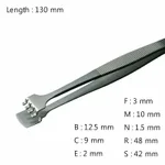 Wafer Handling Tweezer 고정밀 웨이퍼용 트위저, Rubis,RU-41LB-4-SA