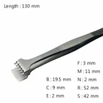 Wafer Handling Tweezer 고정밀 웨이퍼용 트위저, Rubis,RU-41LB-6-SA
