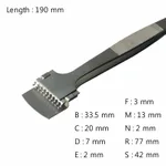 Wafer Handling Tweezer 고정밀 웨이퍼용 트위저, Rubis,RU-43LB-10-SA