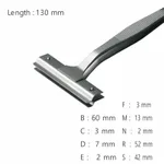 Wafer Handling Tweezer 고정밀 웨이퍼용 트위저, Rubis,RU-ARG/P-SA