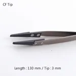 ESD Carbofib Tip Tweezer CF 팁 트위저, Ideal-Tek,ID-269CF-SA