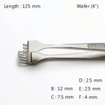 Wafer Handling Tweezer 고정밀 웨이퍼용 트위저, Ideal-Tek,ID-4WFG-SA