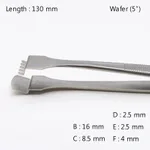 Wafer Handling Tweezer 고정밀 웨이퍼용 트위저, Ideal-Tek,ID-5WF-SA