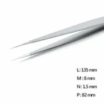 Anti-Microbial Tweezer 고정밀 항균성 이온 코팅 트위저, Rubis, RU-SS Ion-SA