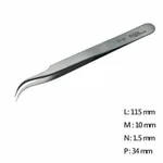 Ultra Fine Pointed, Curved and angled Tweezer 고정밀 트위저, Rubis,RU-7A-SA