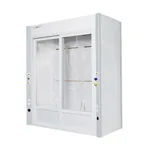 PVC/PP Walk-in Hood 내산용 워크인 후드, 좌/우 슬라이딩 도어