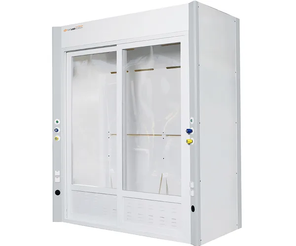 PVC/PP Walk-in Hood 내산용 워크인 후드, 좌/우 슬라이딩 도어