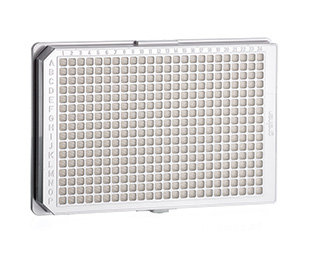 Greiner Bio One CELL CULTURE MICROPLATE, 384 WELL, PS,F-BOTTOM, WHITE, LID, TC, STERILE, 8 PCS./BAG