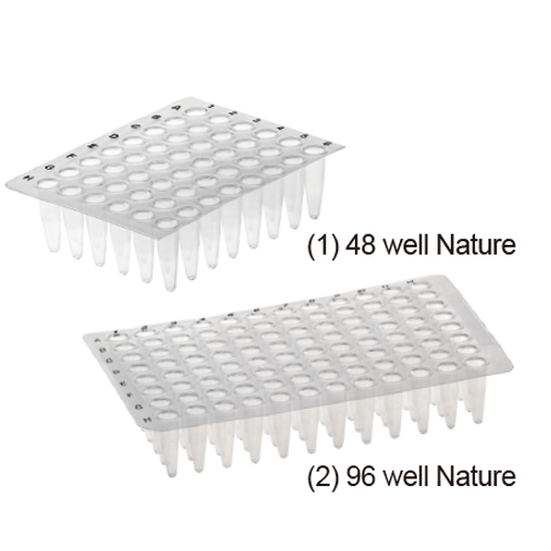 Daihan Science Simport AmplateTM 0.2㎖ 48 & 96-well PCR Plate, PP, with Ultra Thin Wall<br>With