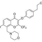 Merck 7-Hydroxy-8-(4-morpholinylmethyl)-3-(4-propylphenoxy)-2-(trifluoromethyl)-4H-chromen-4-one