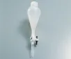 AS ONE Separatory Funnel (Squibb Type) PP, 스키브형 분액깔때기(PP제)