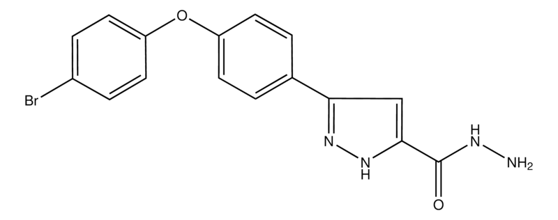 Merck 3-(4-(4-Bromophenoxy)phenyl)-1H-pyrazole-5-carbohydrazide