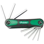 AS ONE Knife Type Hexagonal Wrench Set, 나이프형 육각봉 렌치 세트
