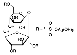 Merck SUCROSE OCTASULFATE -ALUMINUM COMPLEX