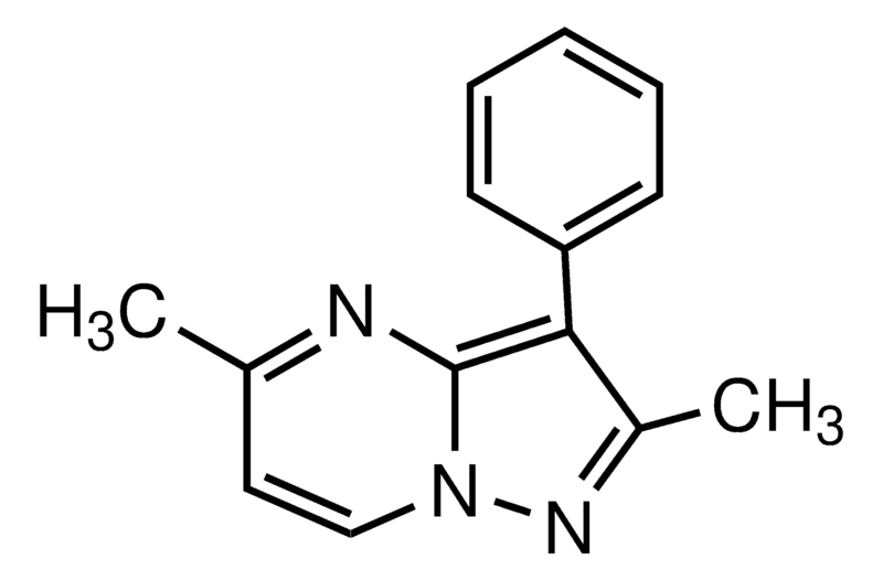 Merck 2,5-Dimethyl-3-phenylpyrazolo-[1,5-a]pyrimidine