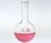 AS ONE Flask Glass Round Bottom, 둥근 플라스크(환저)