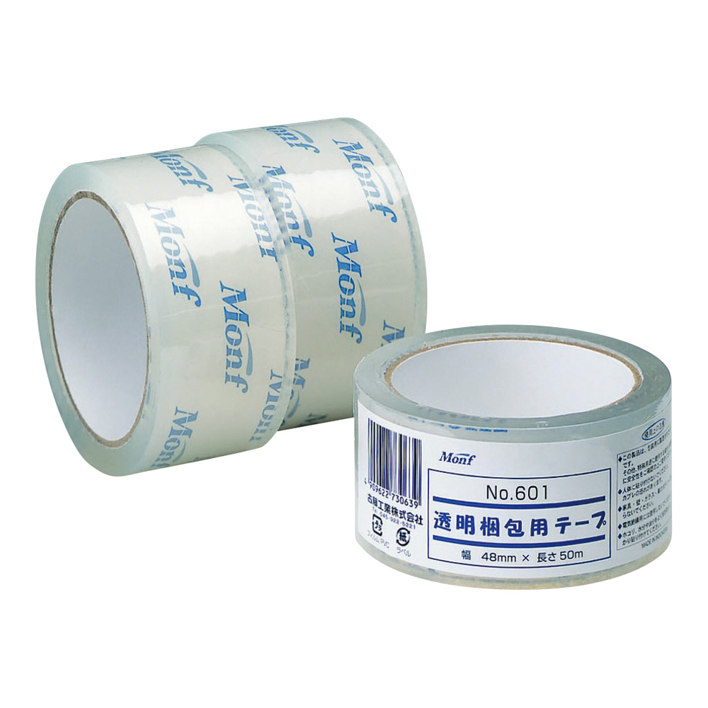 AS ONE Transparent Packing Tape, 투명 포장용 테이프