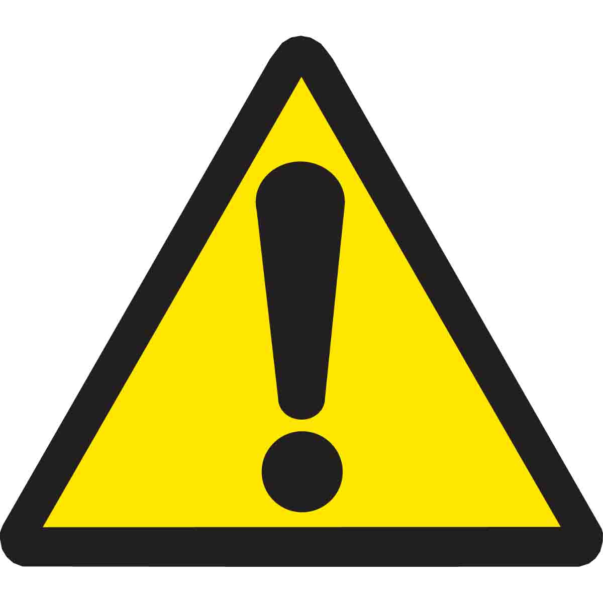 Brady Warning Labels - Picto: Hazardous Area