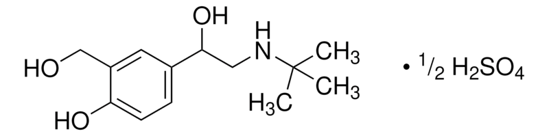 Merck Salbutamol hemisulfate salt