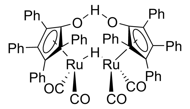 Merck 1-Hydroxytetraphenyl-cyclopentadienyl(tetraphenyl-2,4-cyclopentadien-1-one)-mu-hydrotetracarbonyldiruthenium(II)