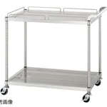 AS ONE Punching Wagon (2 Stage without Top Board Guard) (SUS430), 펀칭 왜건(상판 가드, 2단)