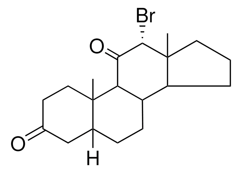 Merck 12-ALPHA-BROMO-5-BETA-ANDROSTA - 1 MG&