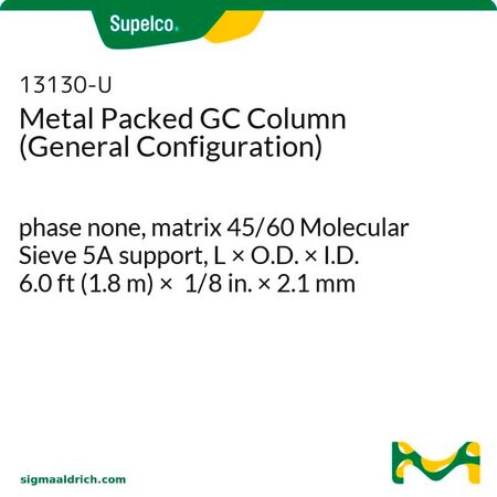 Merck SS COL 6FT 1/8IN 45/60 MOLSIEVE 5A, &