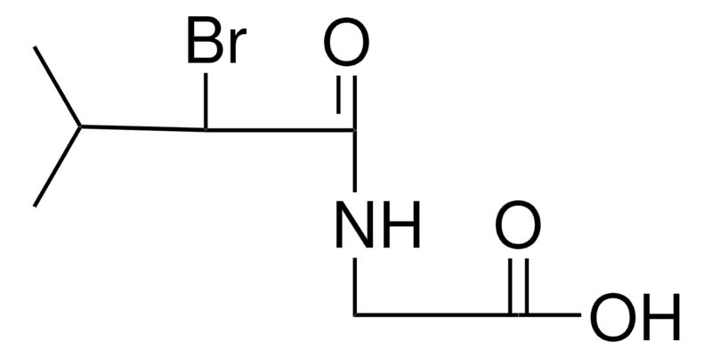 Merck D,L-BROMOISOVALERYLGLYCINE