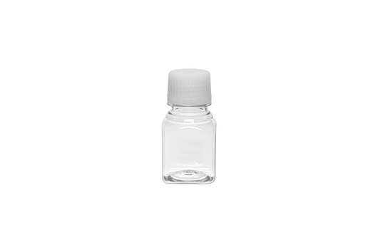 Greiner Bio One MEDIA BOTTLE, 100 ML, PET, SQUARE,STERILE, SAL 10(-6), STANDARD CAP