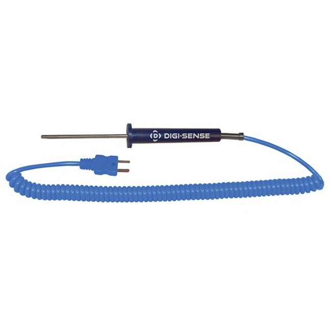Thermo Fisher Scientific Digi-Sense Compact Thermocouple Probe, 4.5 in. L, Grnd, Type K