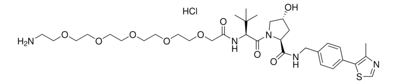 Merck (S,R,S)-AHPC-PEG5-NH2 hydrochloride