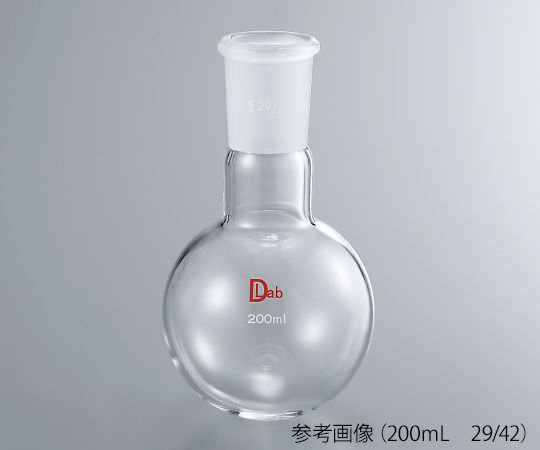 AS ONE Common Ground Joint Round Bottom Flask, 공통 그라운드 조인트 둥근 플라스크