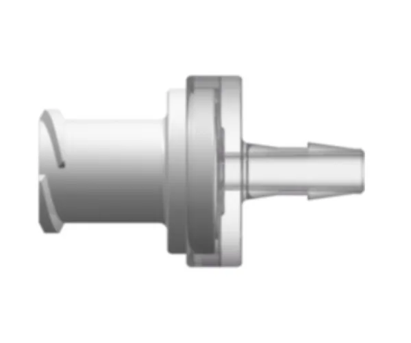 Check Valve, 200 Series Barb, 3/32` (2.4 mm) ID Tubing x Female Luer Thread Style