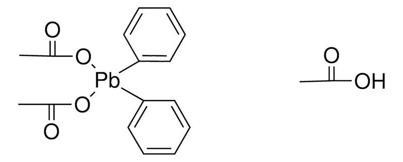 Merck DIPHENYLPLUMBYLENE DIACETATE (CONT