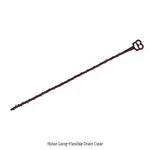 Daihan Science Nylon Long-Flexible Drain Clear, with Ring Handle, L530×w12mmFor Remove Clogging