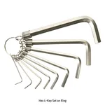 Daihan Science 9Pcs 6각 L-렌치 링고리세트(휴대용), Hex L-Key Set on Ring / 9Pcs, 1.5~10mm