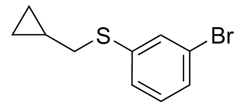 Merck 1-Bromo-3-(cyclopropylmethyl)thiobenzene