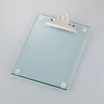 AS ONE Glass table with clamp, 클램프 부속 유리 테이블