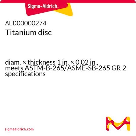 Merck Titanium disc