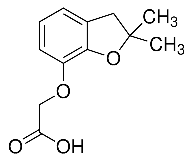 Merck (2,2-dimethyl-2,3-dihydro-benzofuran-7-yloxy)-acetic acid