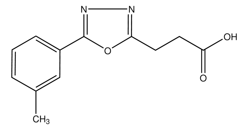 Merck 3-(5-m-Tolyl-1,3,4-oxadiazol-2-yl)propanoic acid