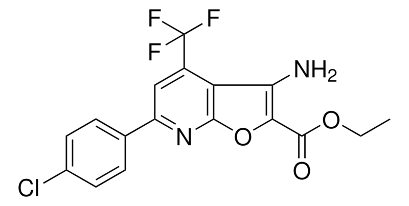 Merck ET 3-AMINO-6-(4-CL-PHENYL)-4-(T