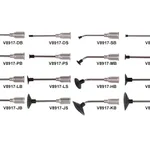 SIPEL 진공핀셋용 교환팁 1` PROBE/굽은타입 Tweezer