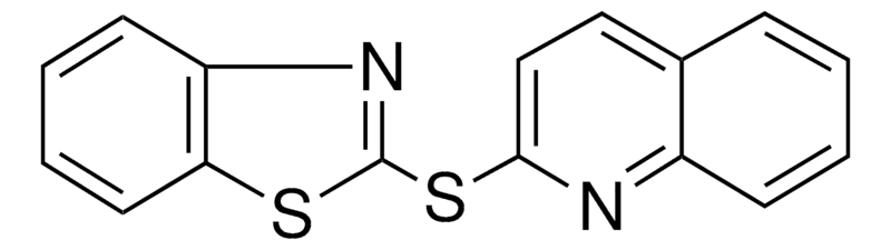 Merck 2-(2-QUINOLYLTHIO)BENZOTHIAZOLE-