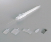 AS ONE SuctIon Tip for Vacuum Tweezer(Fluororesin), 진공핀셋용 흡착팁 (불소수지)