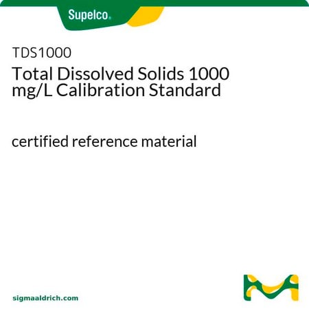 Merck Total Dissolved Solids 1000 mg/L Calibration Standard