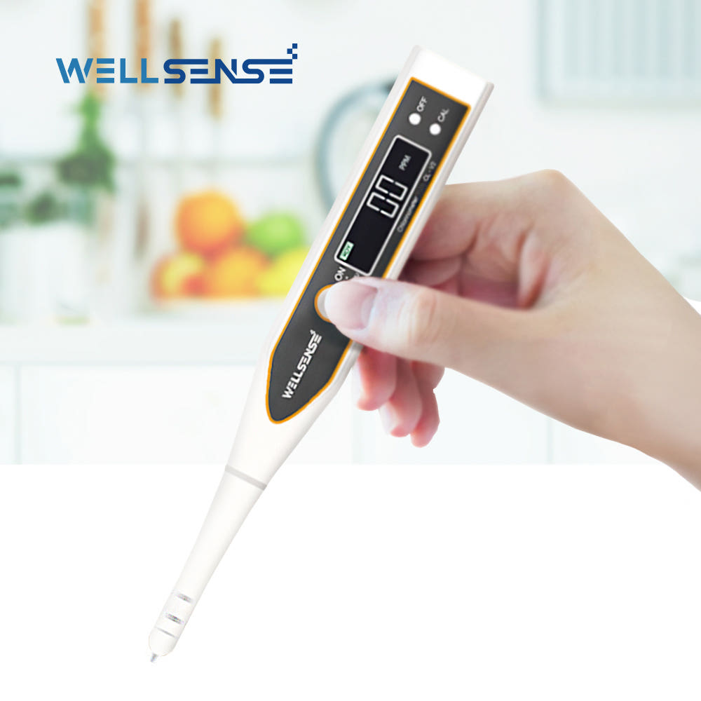 WELLSENSE 웰센스 염소 농도 측정기 CL-V2 야채 과일 식기 소독 살균
